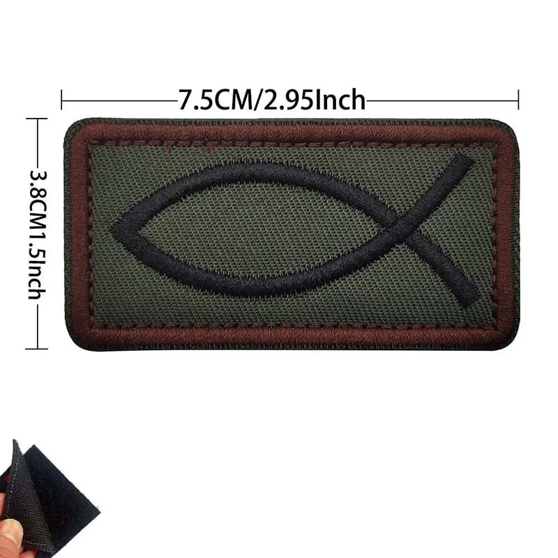 FaithForce™ Morale Patch — Emblème de Foi Tactique