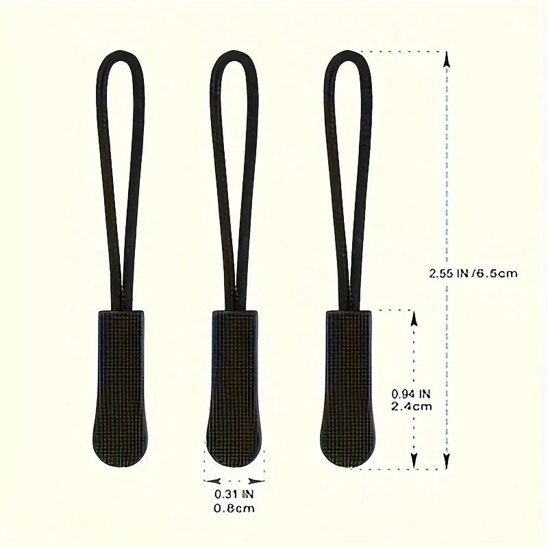 ZipGrip™ Black Puller Set (x10)