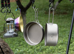 TitanVoyage™ Folding Titanium Cookware Set