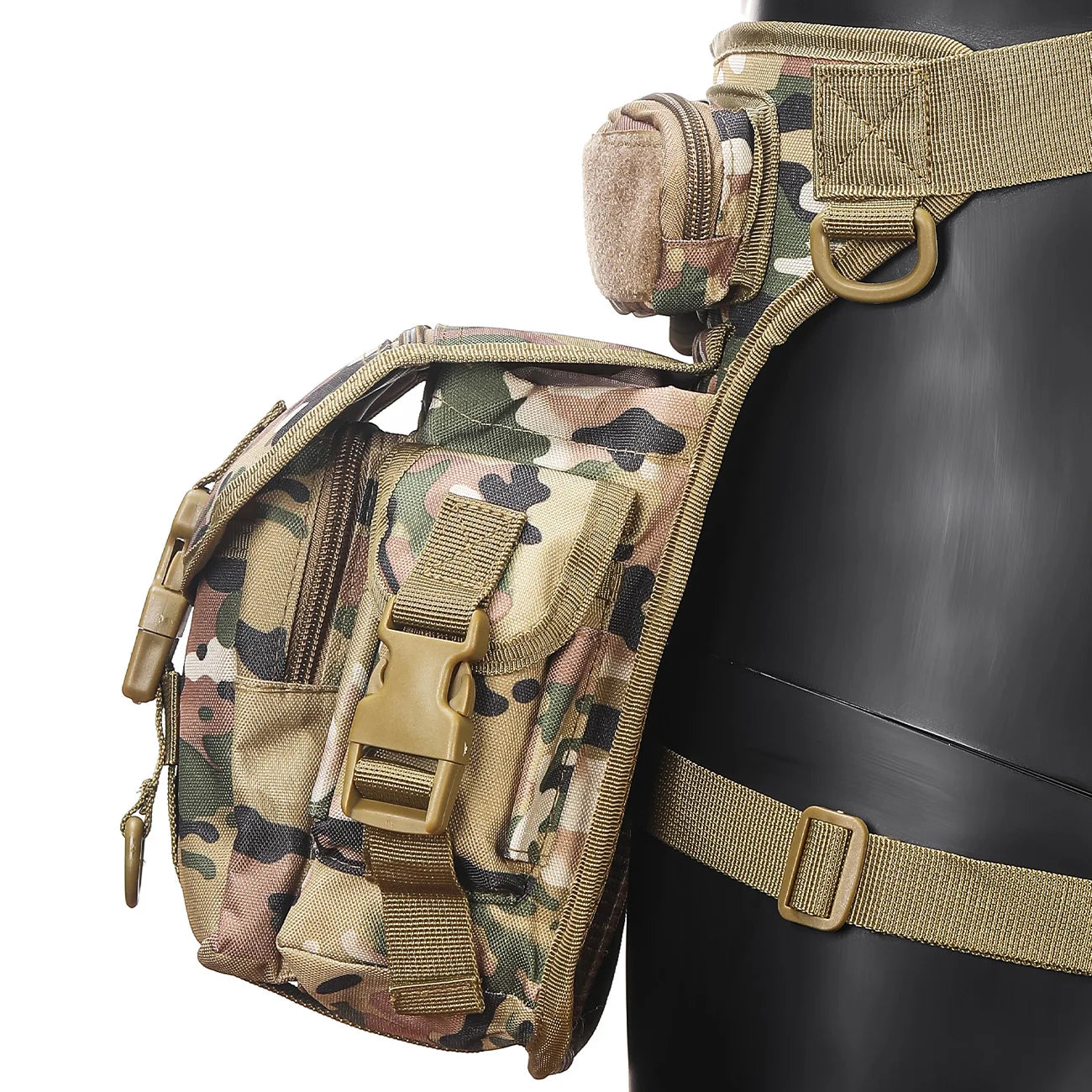 CamoScope™ Tactical Cross‑Shoulder Rig