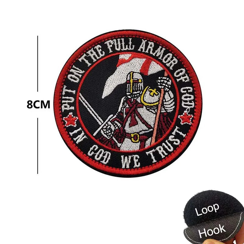 ValorSigil™ Crusader Morale Patch Set