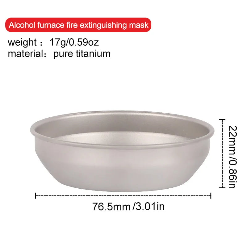 TitanFlame™ Ultralight Alcohol Stove