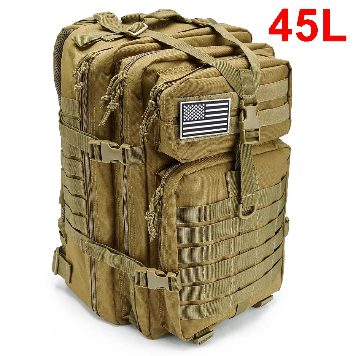 SpartElite V50 – Sac à Dos Tactique 45L