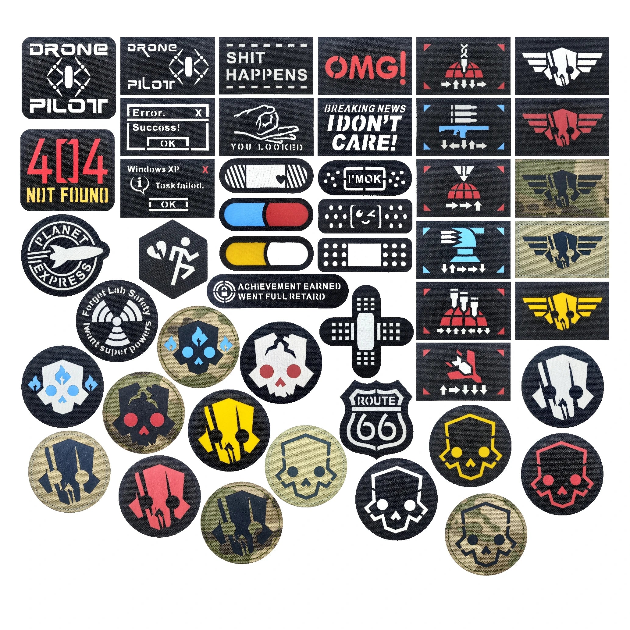 GlitchCore™ Morale Patch Series