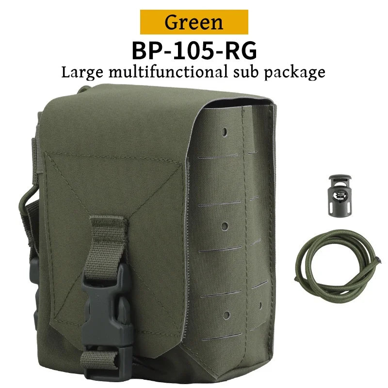 ModuGrip™ Laser-Cut MOLLE Side Pouch