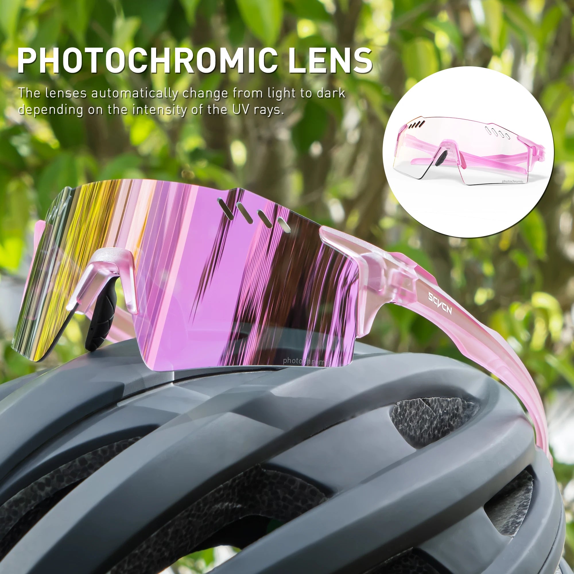 RedShift™ Photochromic Cycling Eyewear