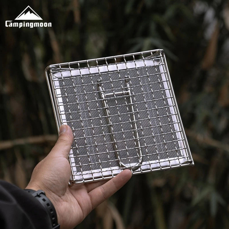 SteelFlame™ 304 Folding Toast & Grill Net