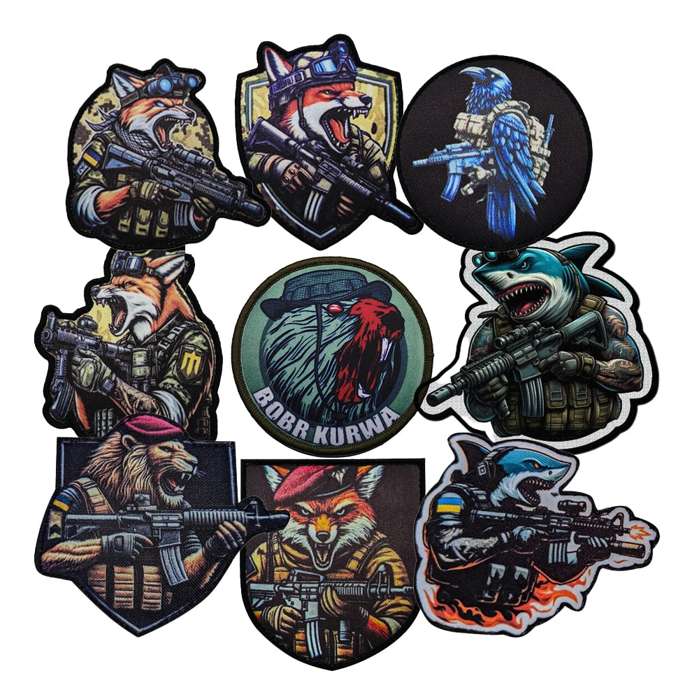 BOBR KURWA™ — Patch Tactique “Angry Beaver”