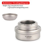 TitanFlame™ Ultralight Alcohol Stove