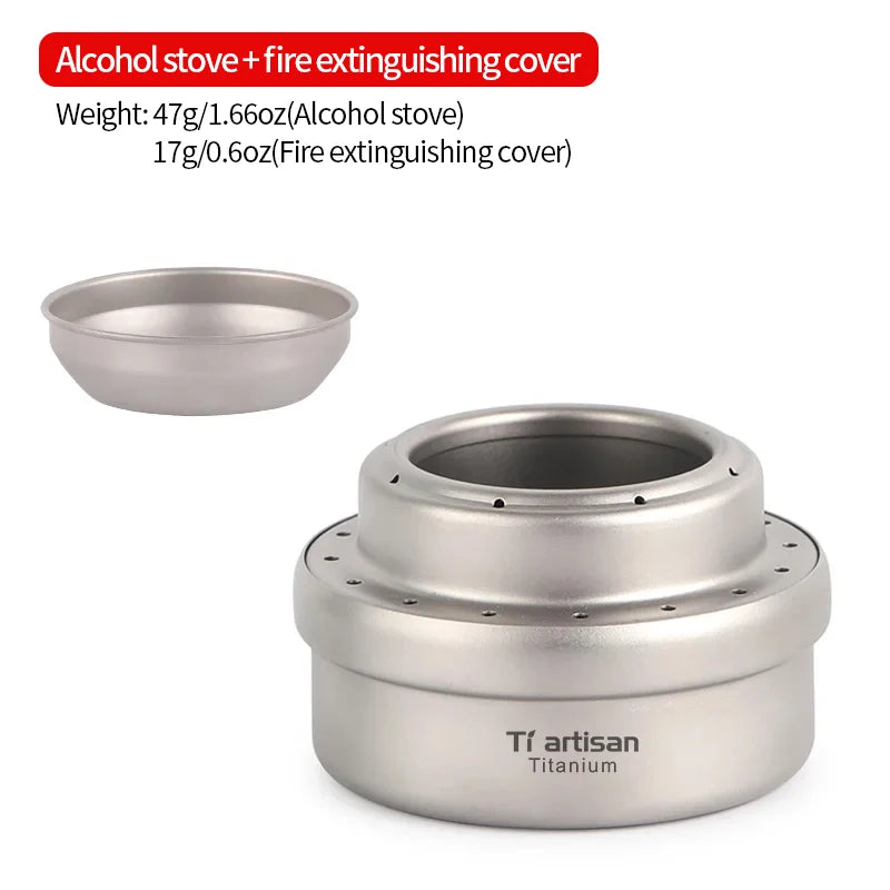 TitanFlame™ Ultralight Alcohol Stove