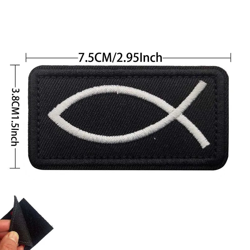 FaithForce™ Morale Patch — Emblème de Foi Tactique