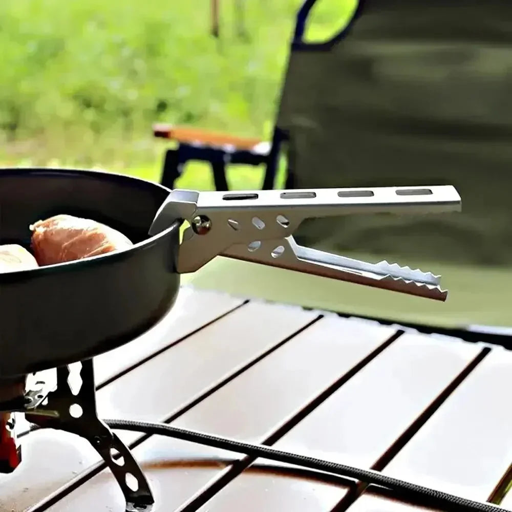 GripForge™ Anti‑Heat Alloy Pot Clip