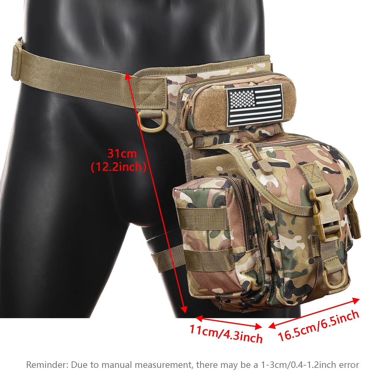 CamoScope™ Tactical Cross‑Shoulder Rig