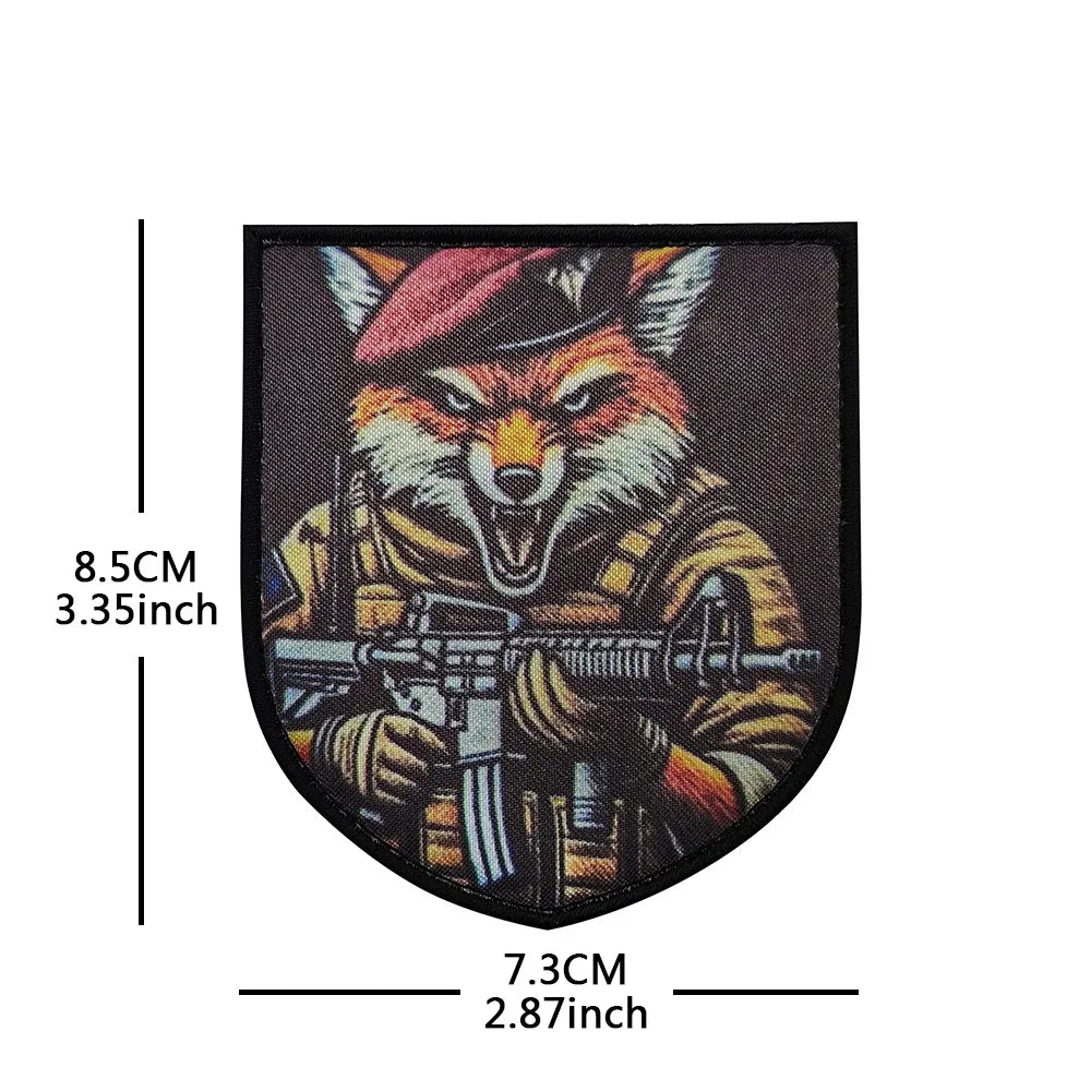 BOBR KURWA™ — Patch Tactique “Angry Beaver”