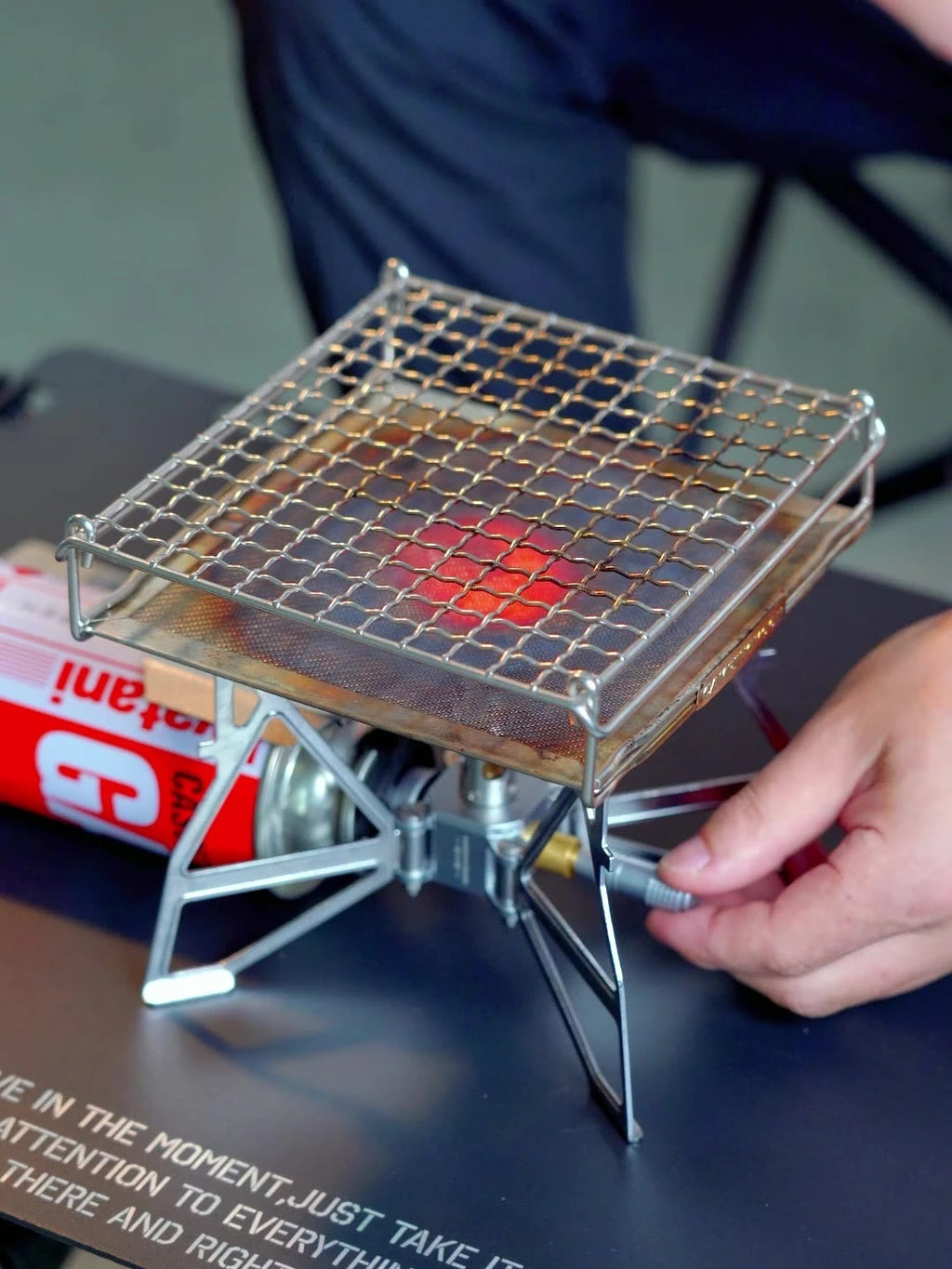 SteelFlame™ 304 Folding Toast & Grill Net